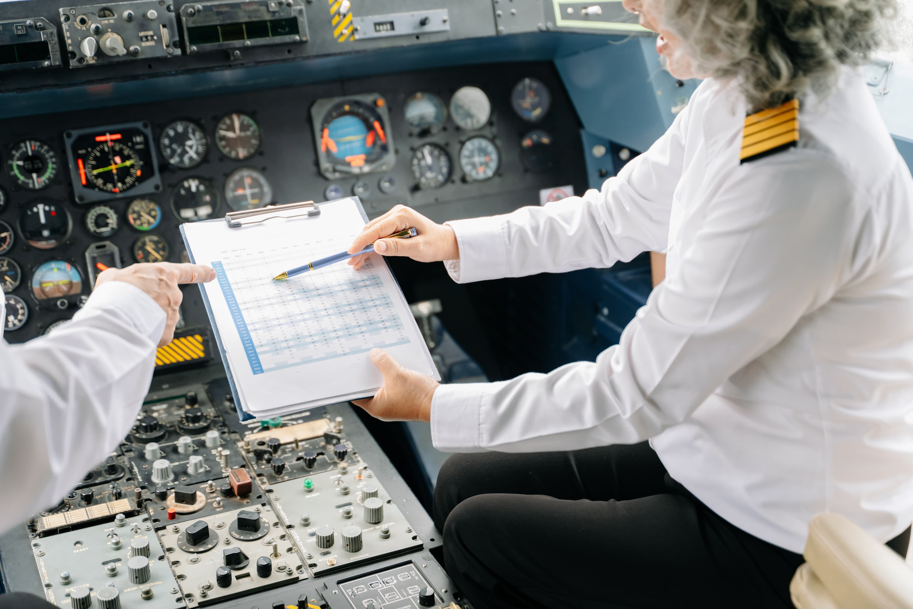 Pilot training simulator